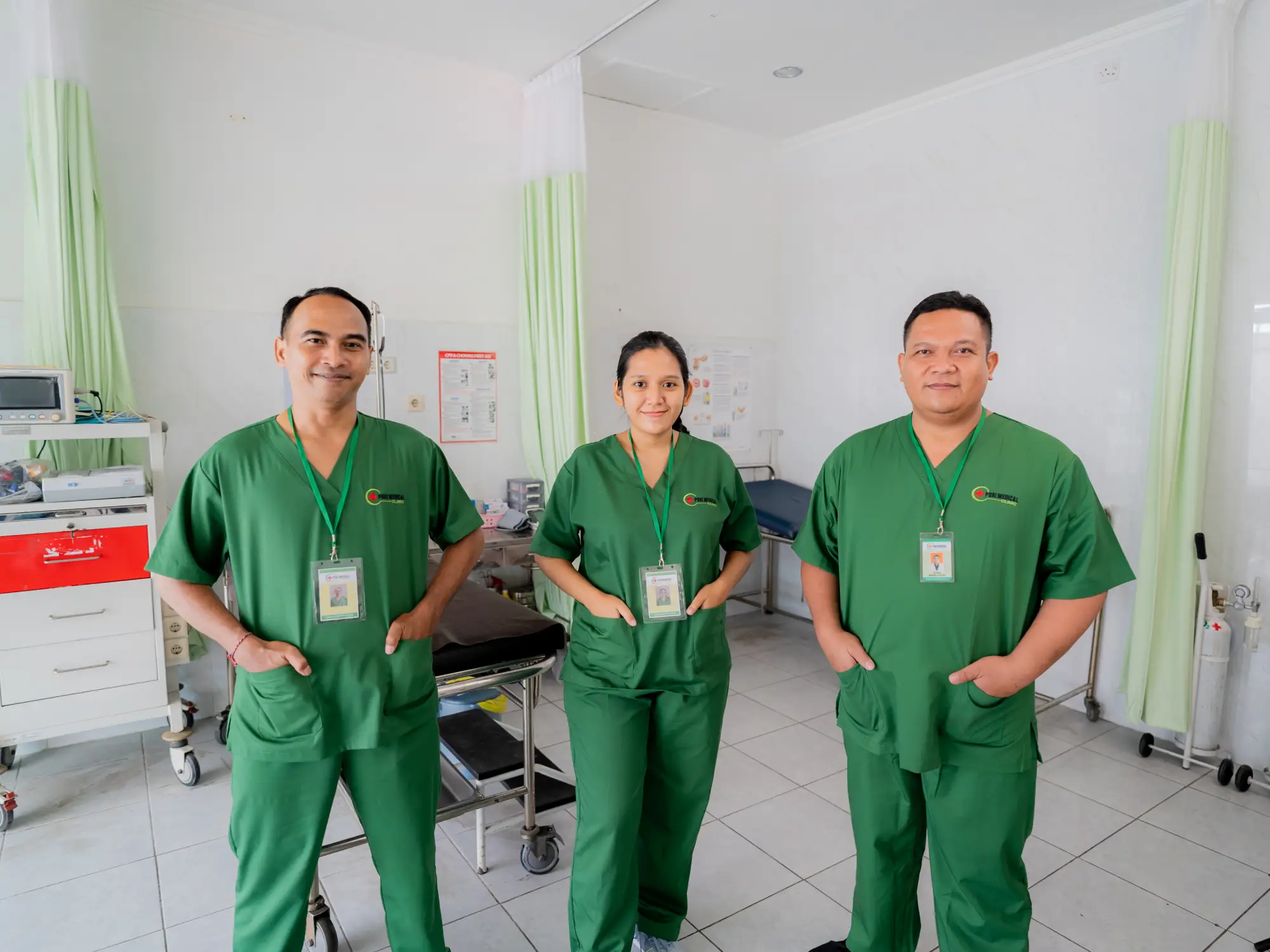 Doctors and clinic team at Puri Medical Bali