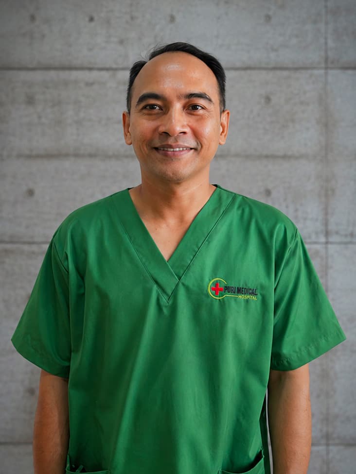 Portrait of dr. Gusti Ngurah Suryadana