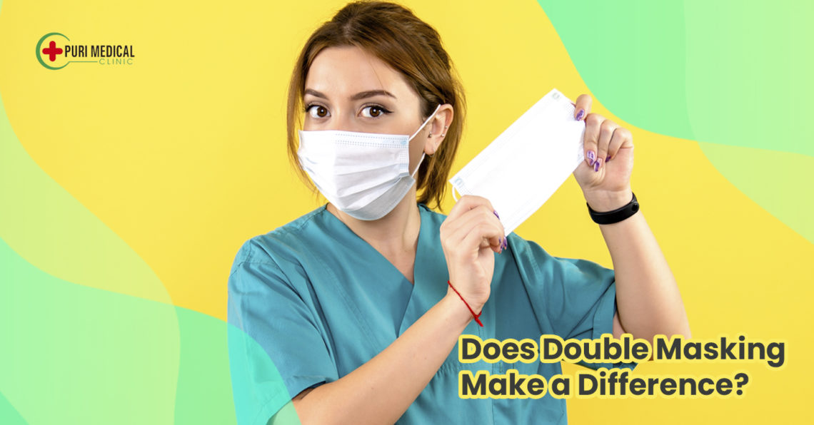 Does double masking make a difference? Learn double masking benefits and how to double masking with Puri Medical Bali